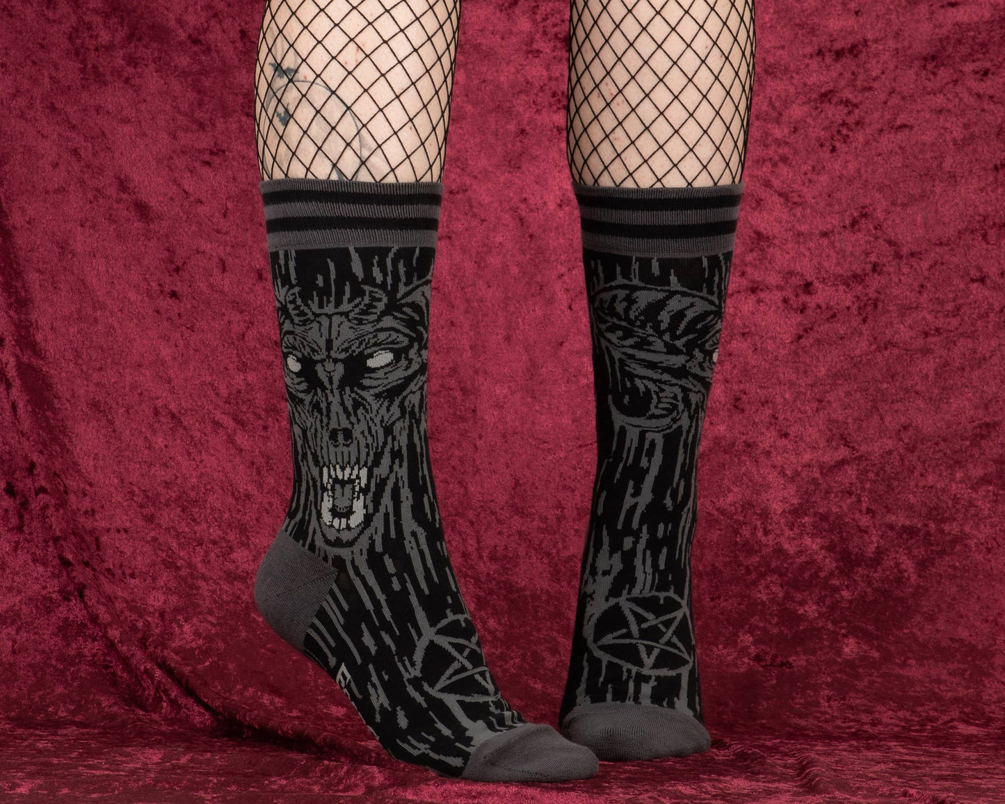 FootClothes LLC - Demon Crew Socks