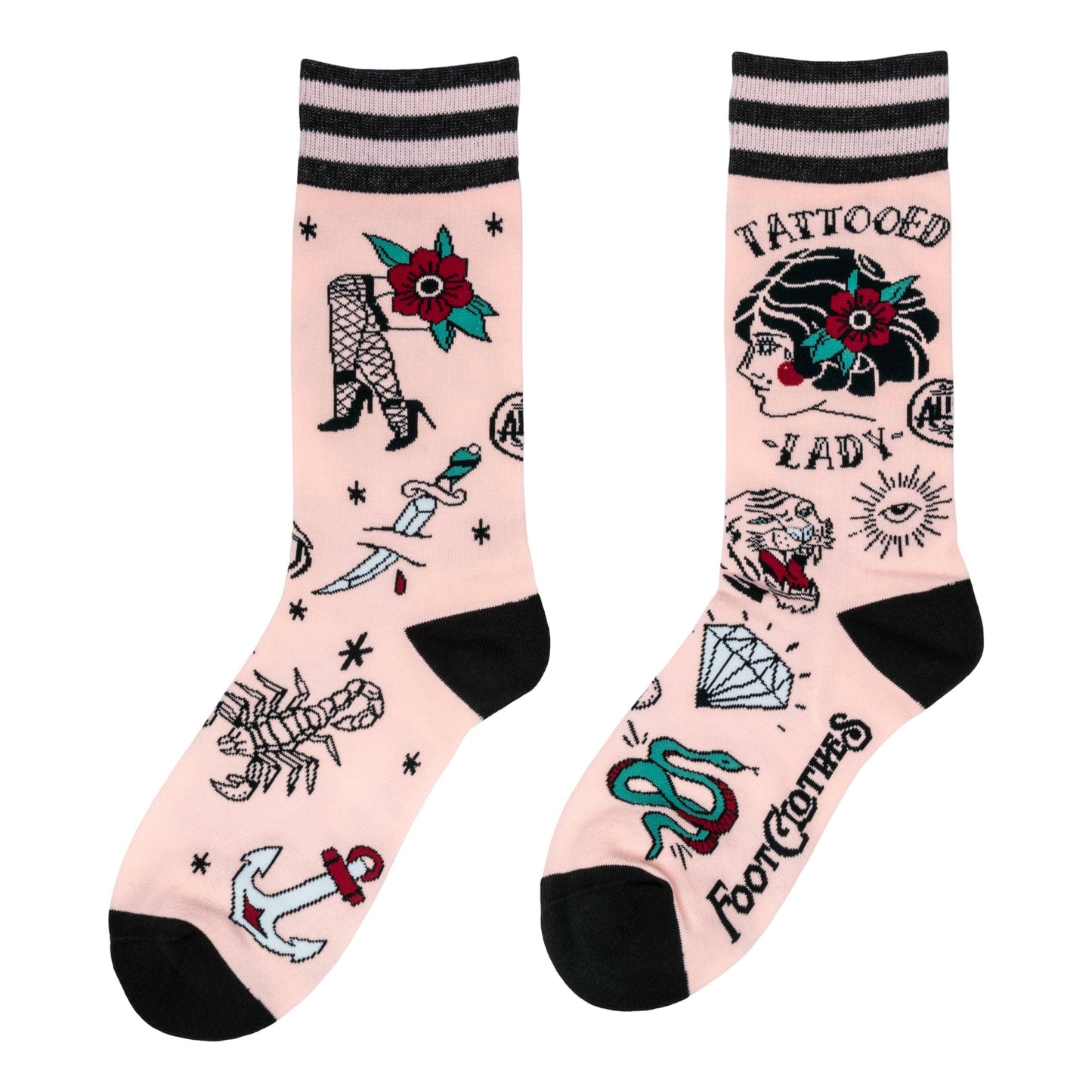 Tattooed Lady Socks
