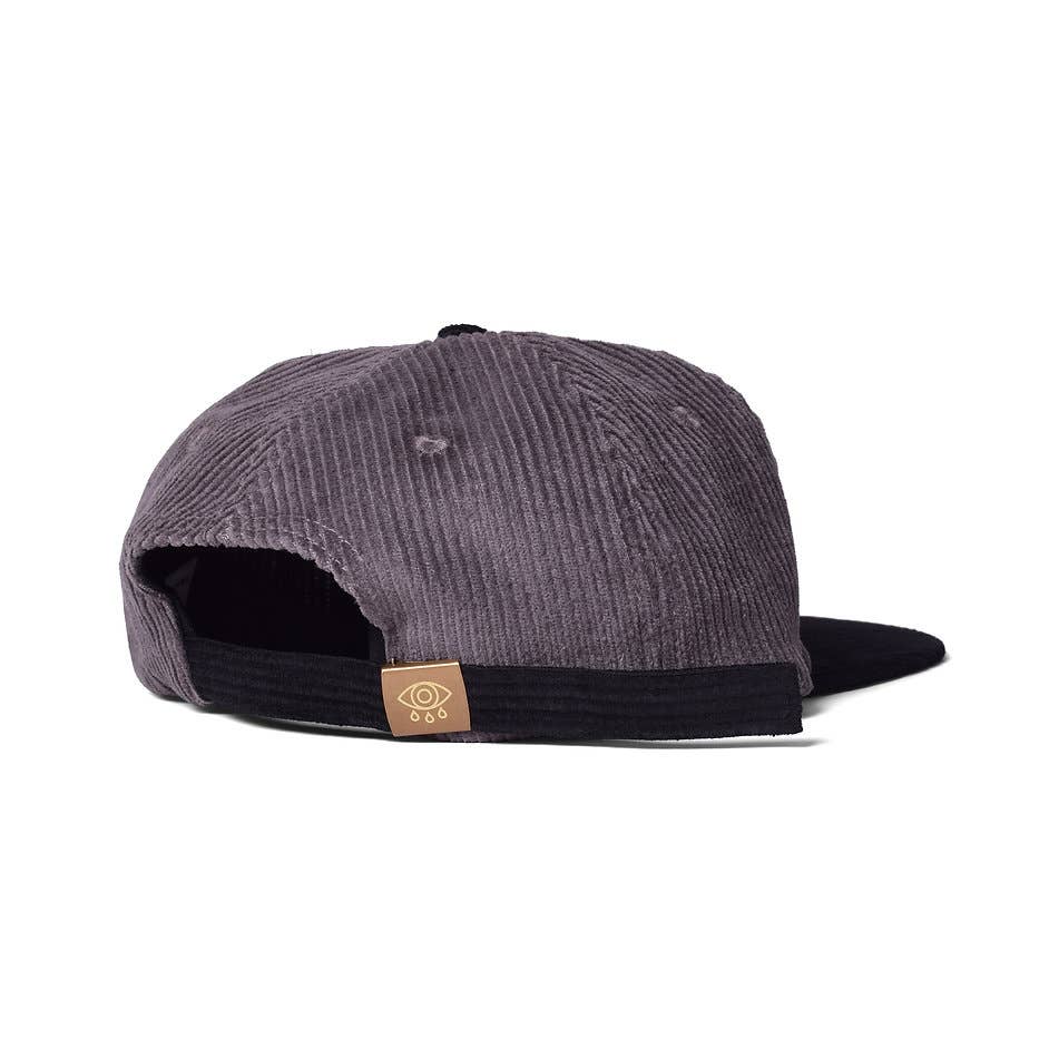 The Park After Dark - Charcoal Corduroy Snake Lord Hat