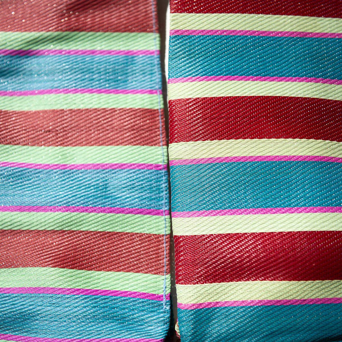 Puebco - RECYCLED PLASTIC STRIPE BAG - Square