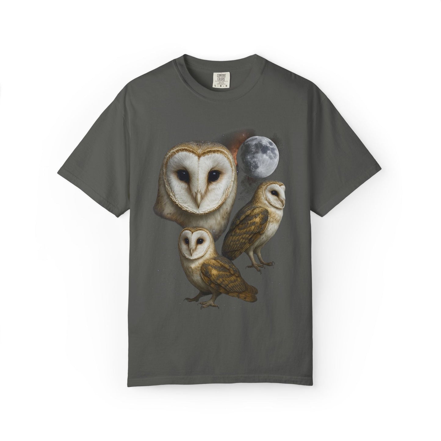 Barn Owls And The Moon 90's Meme Vintage Tee. - KILLER RETRO