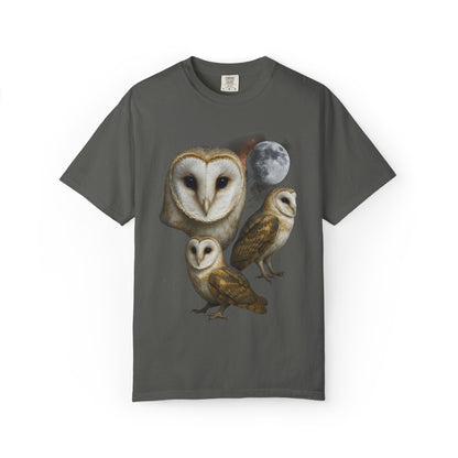Barn Owls And The Moon 90's Meme Vintage Tee. - KILLER RETRO