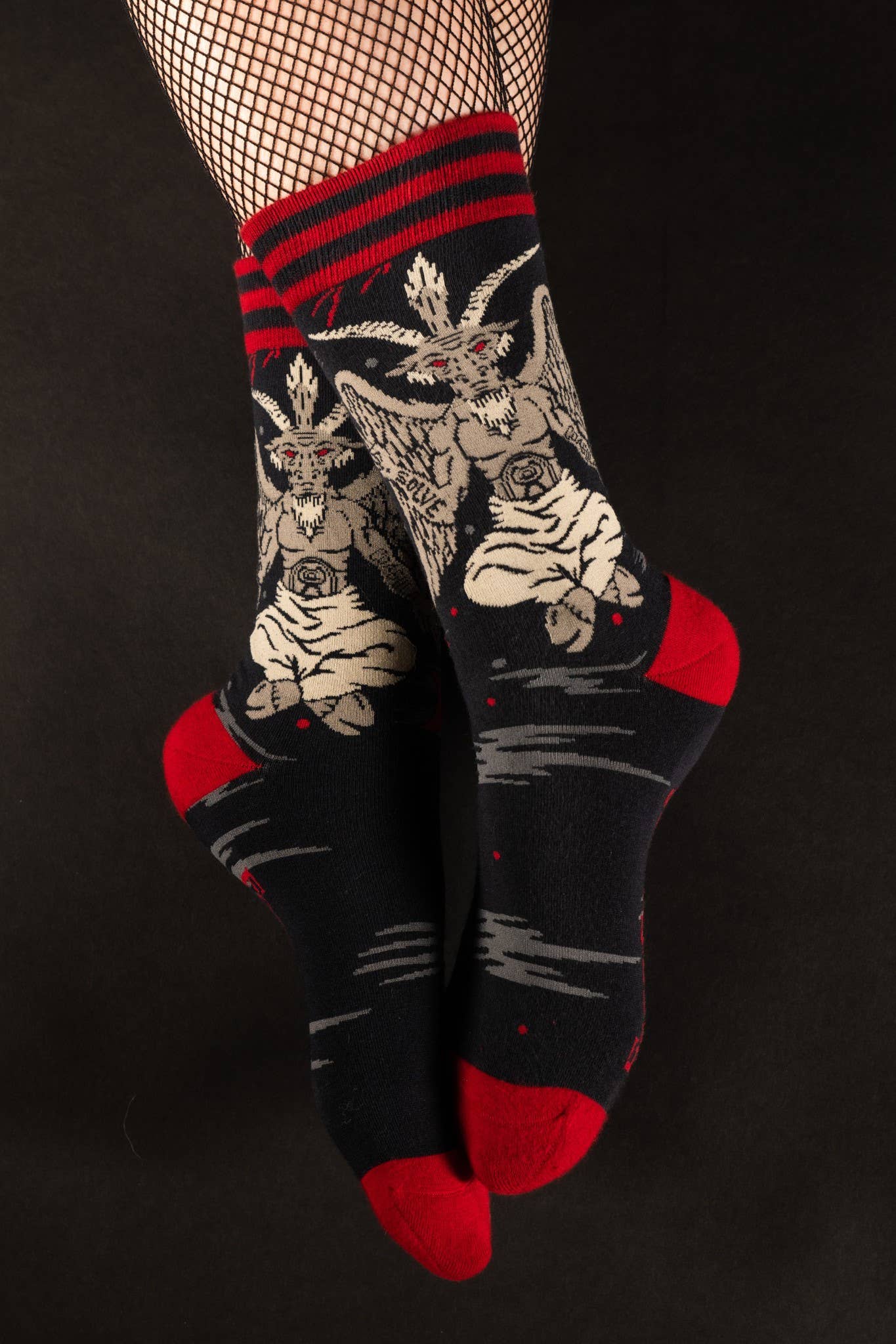 FootClothes LLC - Evil AF Baphomet Socks