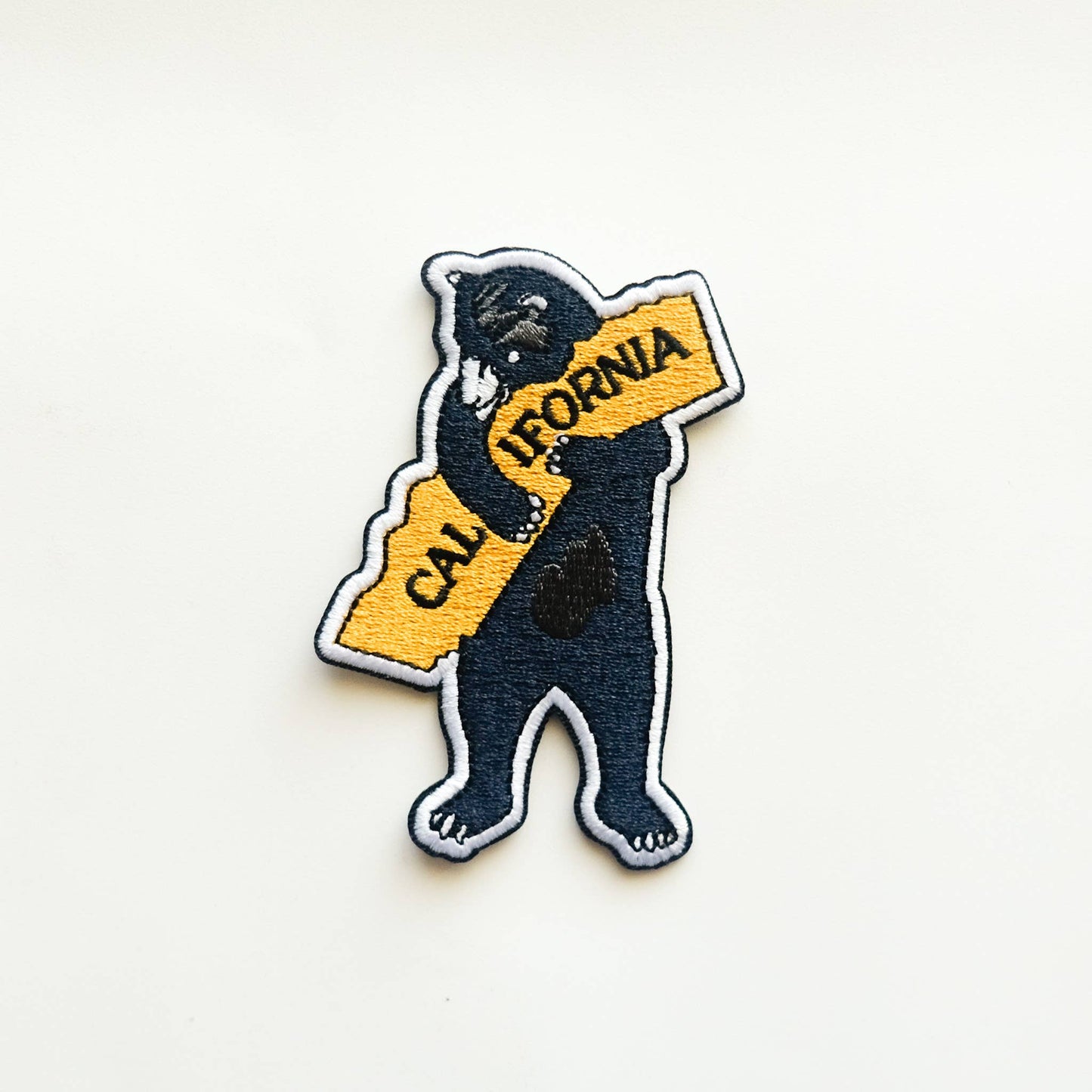 Union Made - I Love California Bear Embroidered Iron on Patch