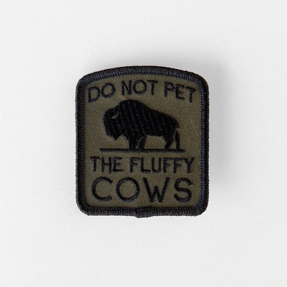 Squatchy - Do Not Pet The Fluffy Cows Patch