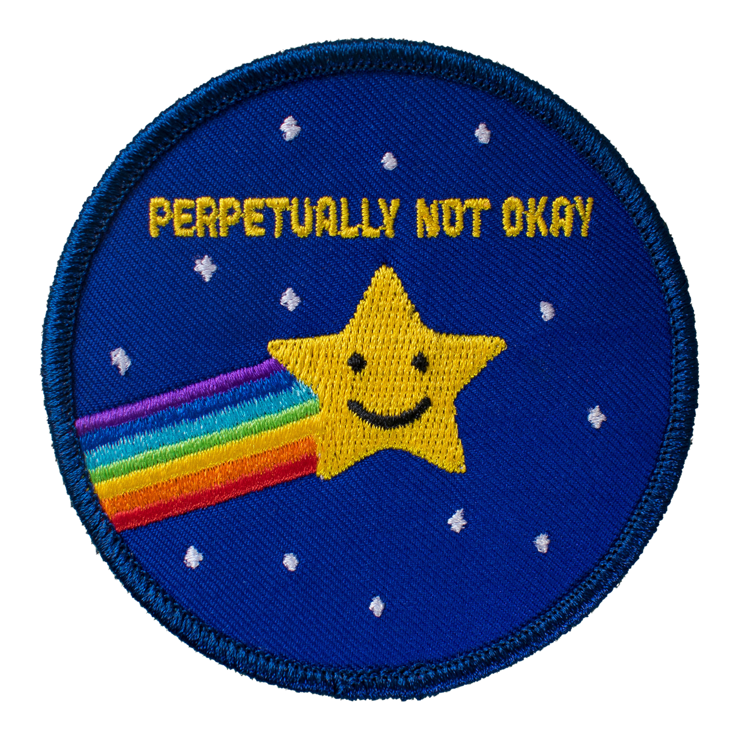 Perpetually Not Okay (Iron-On Patch)