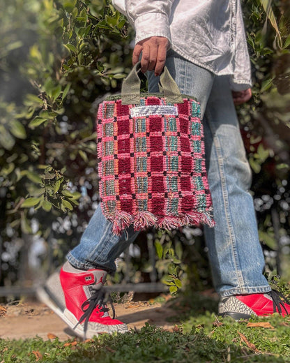 Puebco - TRUCK SEAT FABRIC SMALL TOTE