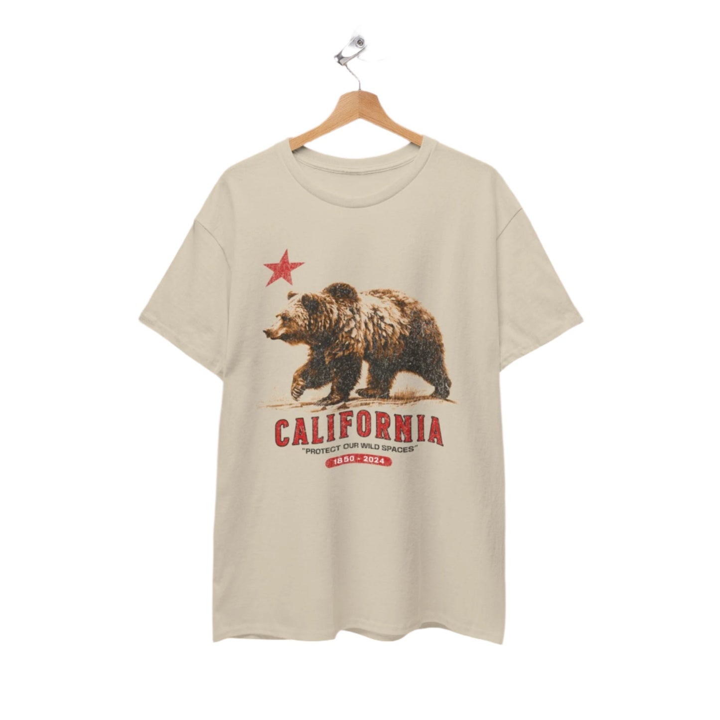 California State Vintage Tee, Protect Our Wild Spaces T-shirt - KILLER RETRO