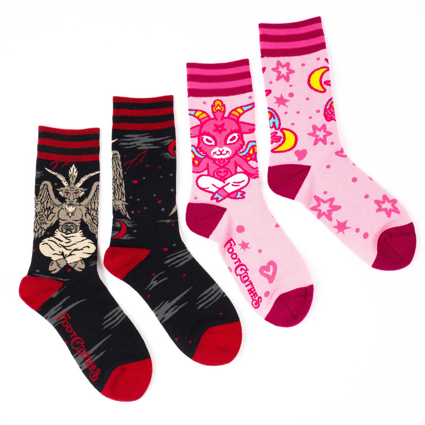 FootClothes LLC - Evil AF Baphomet Socks