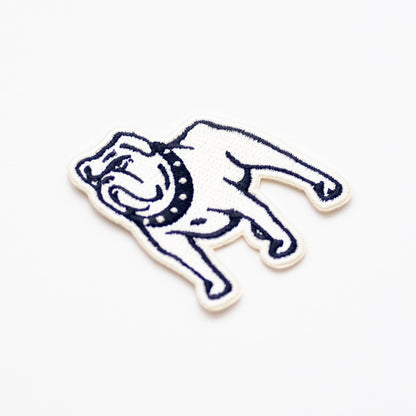 Union Made - Bulldog Embroidered Iron on Patch