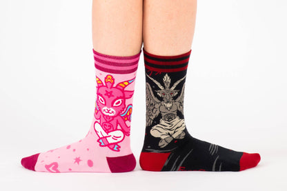 FootClothes LLC - Evil AF Baphomet Socks