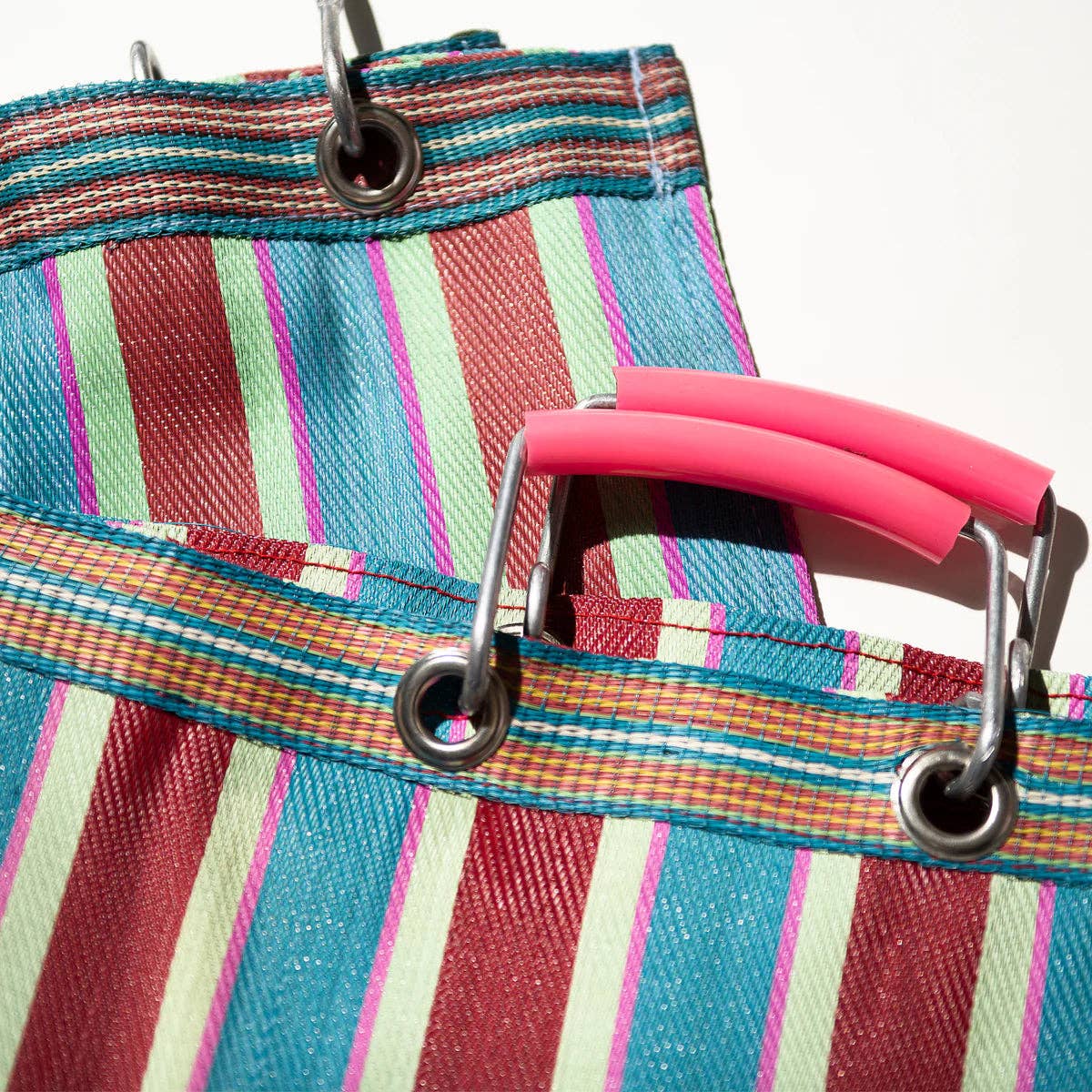 Puebco - RECYCLED PLASTIC STRIPE BAG - Square
