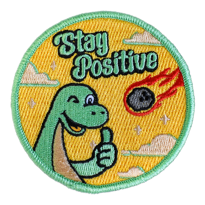 Stay Positive (Iron-On Patch)