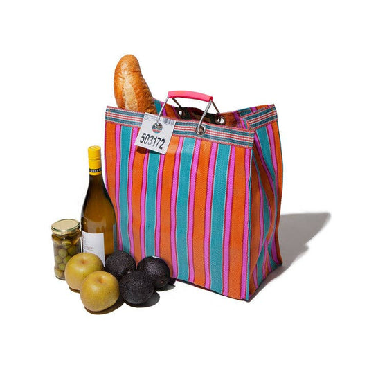 Puebco - RECYCLED PLASTIC STRIPE BAG - Square