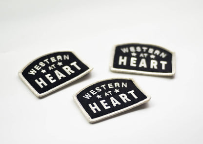 Union Made - Western at Heart Embroidered Iron on Patch
