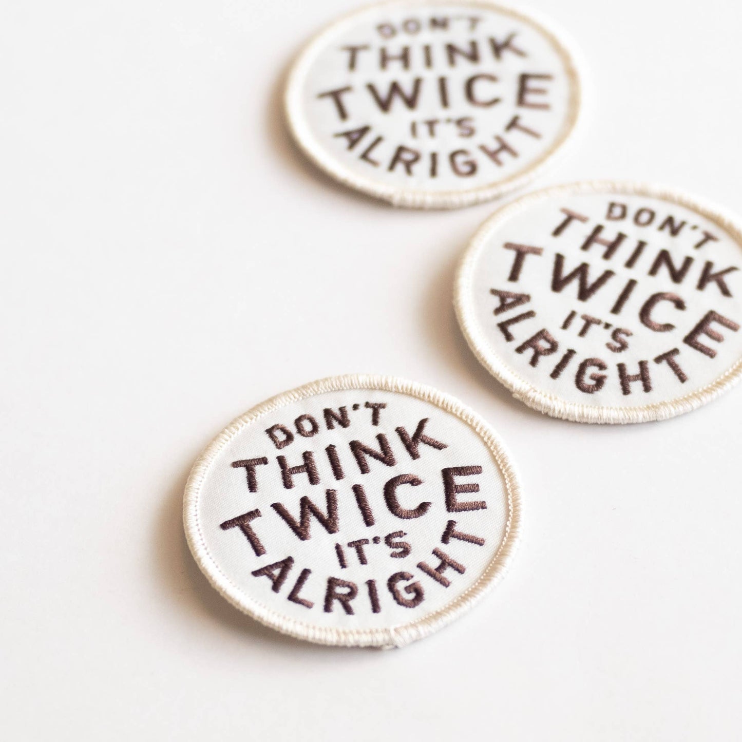 Union Made - Bob Dylan Embroidered Iron on Patch