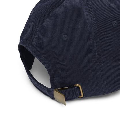 Easily Distracted By Dogs Embroidered Vintage corduroy cap - KILLER RETRO