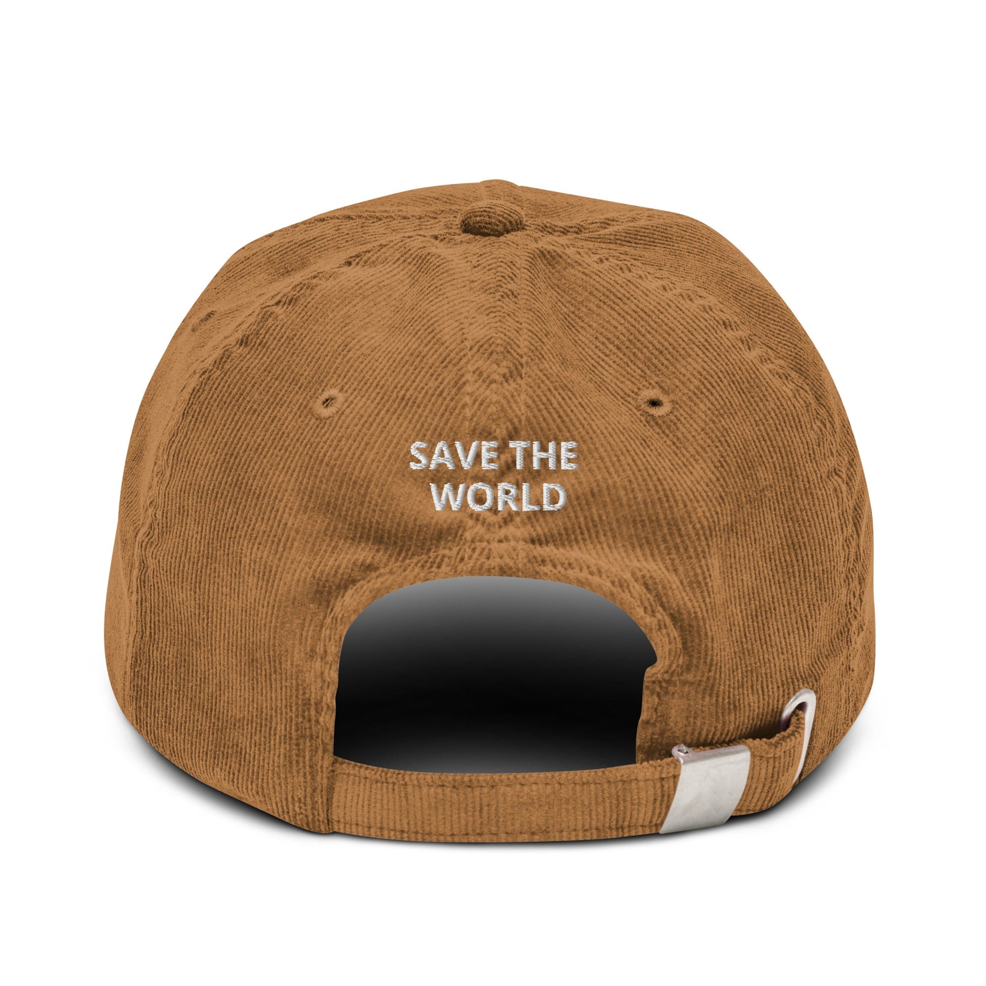 Eat The Rich, Save The World Vintage Corduroy hat - KILLER RETRO