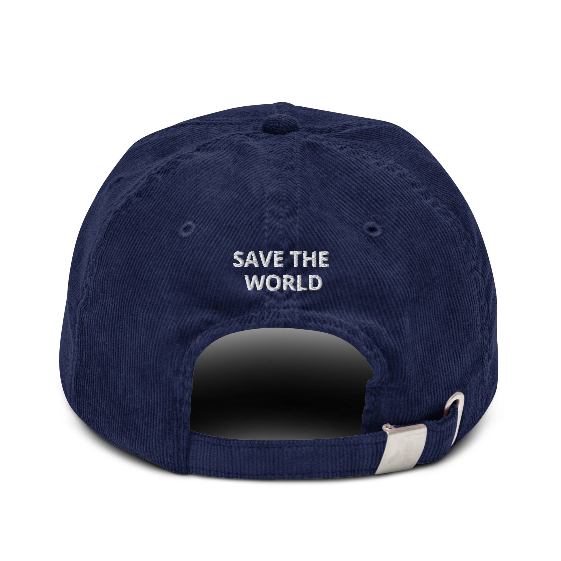Eat The Rich, Save The World Vintage Corduroy hat - KILLER RETRO