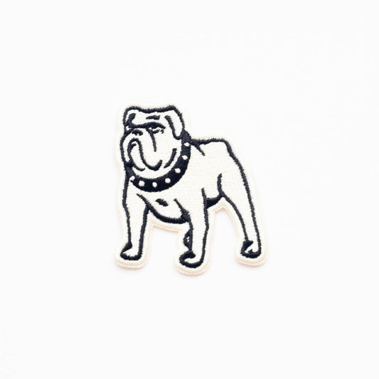 Union Made - Bulldog Embroidered Iron on Patch