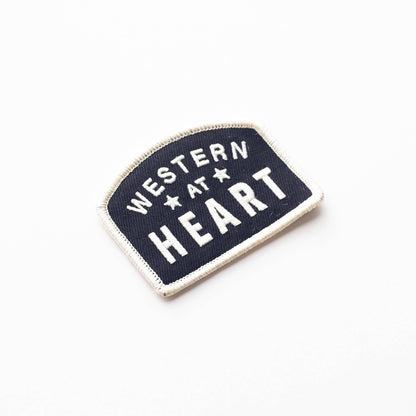 Union Made - Western at Heart Embroidered Iron on Patch