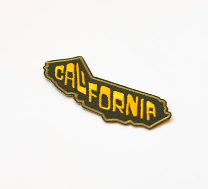 Union Made - California State Embroidered Iron on Patch