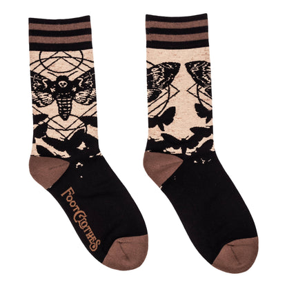 FootClothes LLC - Death's Head Hawkmoth Socks