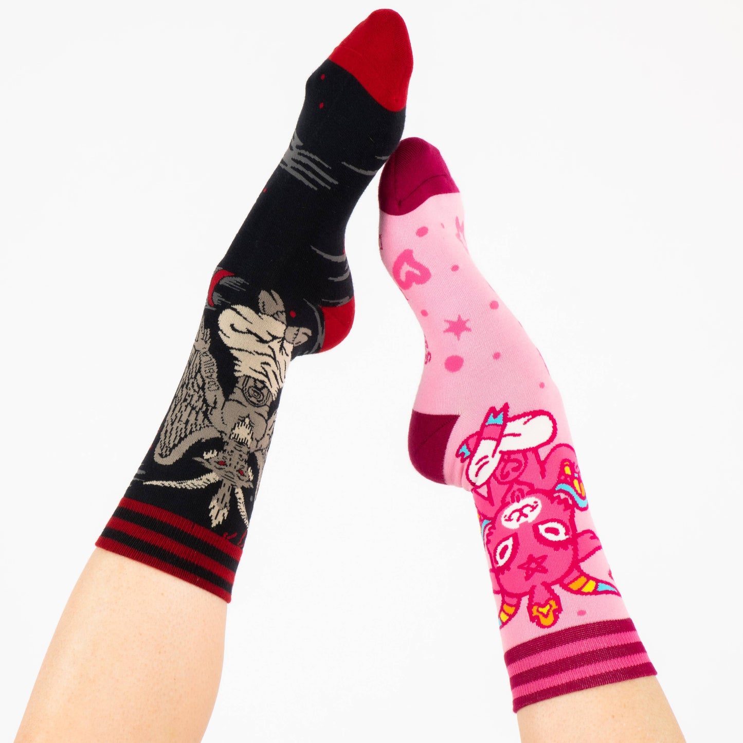 FootClothes LLC - Evil AF Baphomet Socks