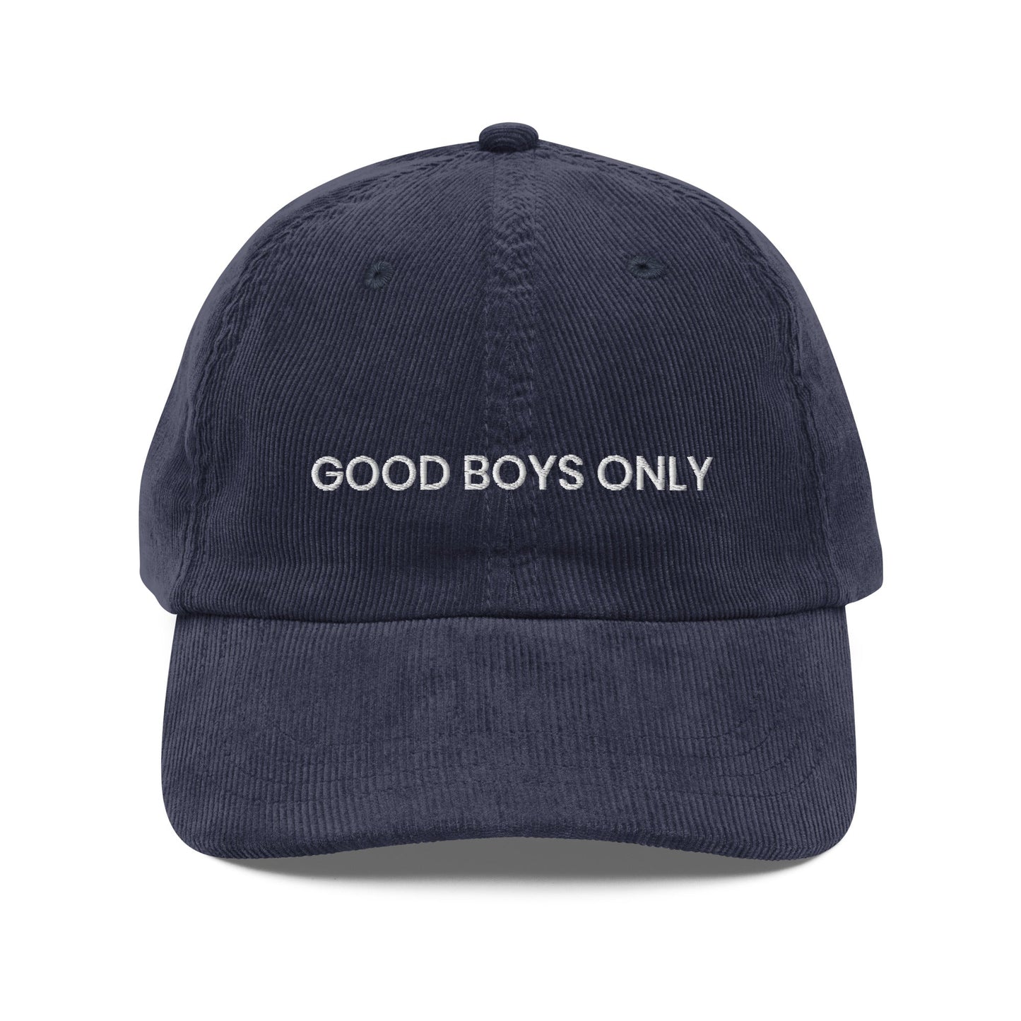 Good boys Only Vintage Corduroy Cap - KILLER RETRO