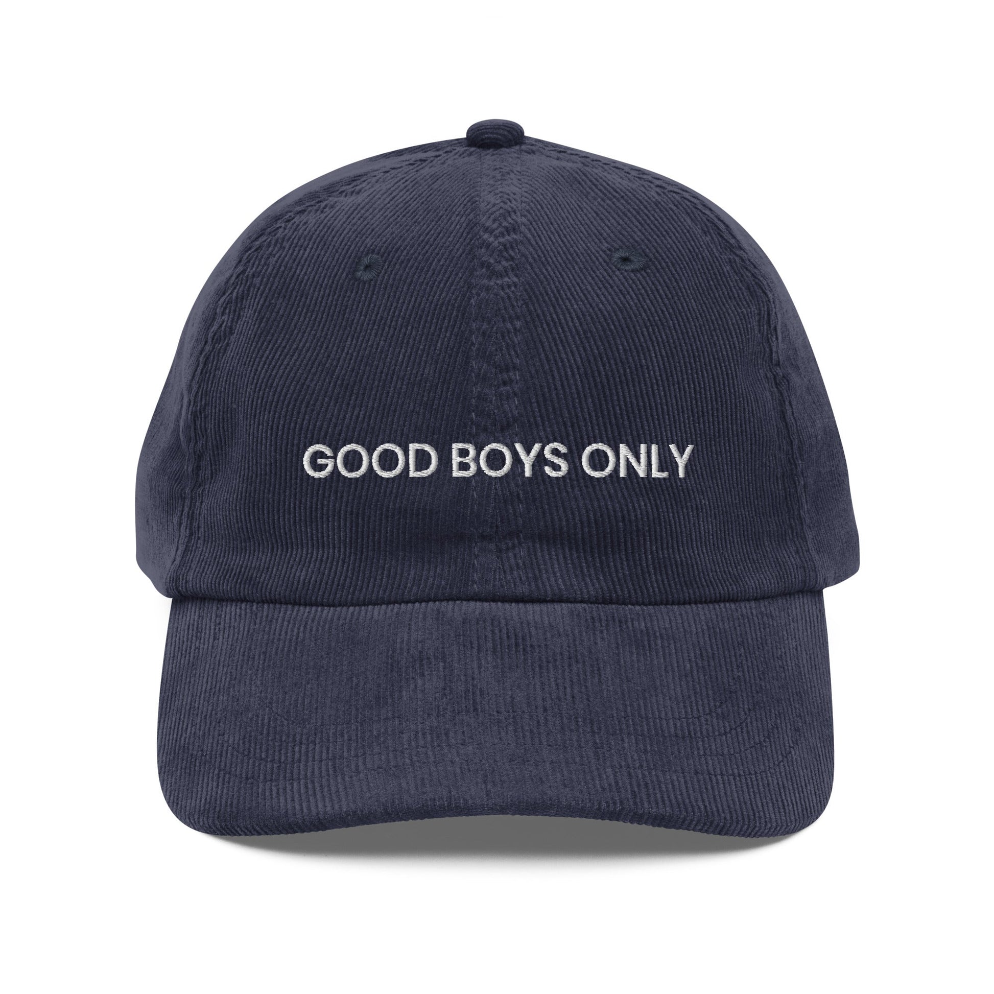 Good boys Only Vintage Corduroy Cap - KILLER RETRO