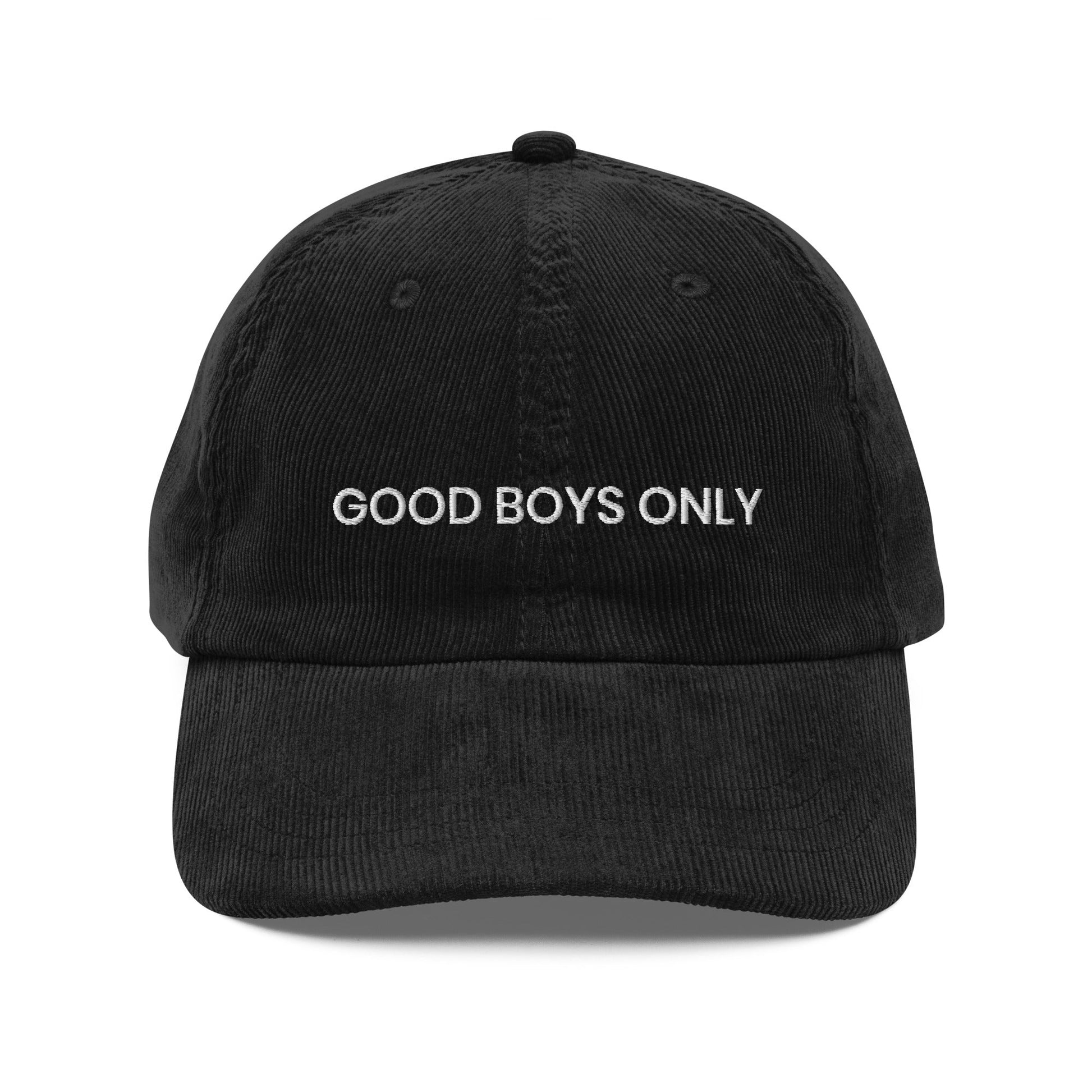 Good boys Only Vintage Corduroy Cap - KILLER RETRO