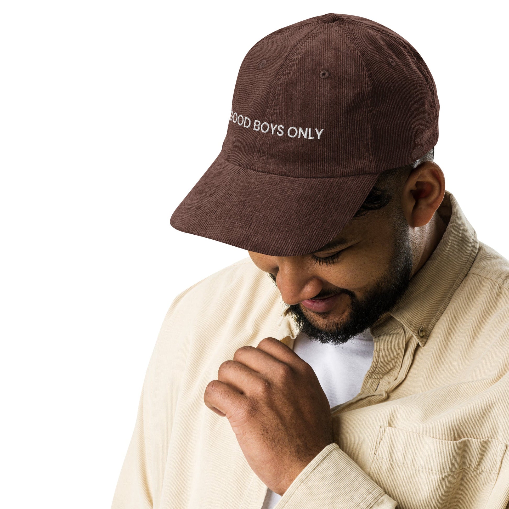 Good boys Only Vintage Corduroy Cap - KILLER RETRO