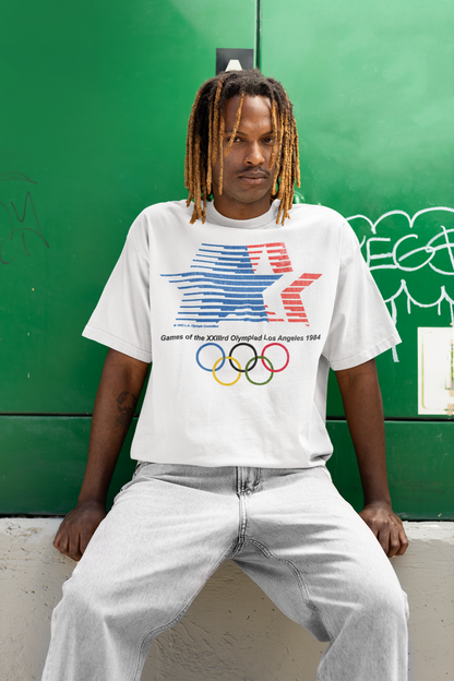 1984 LA Olympics Retro Graphic Tee