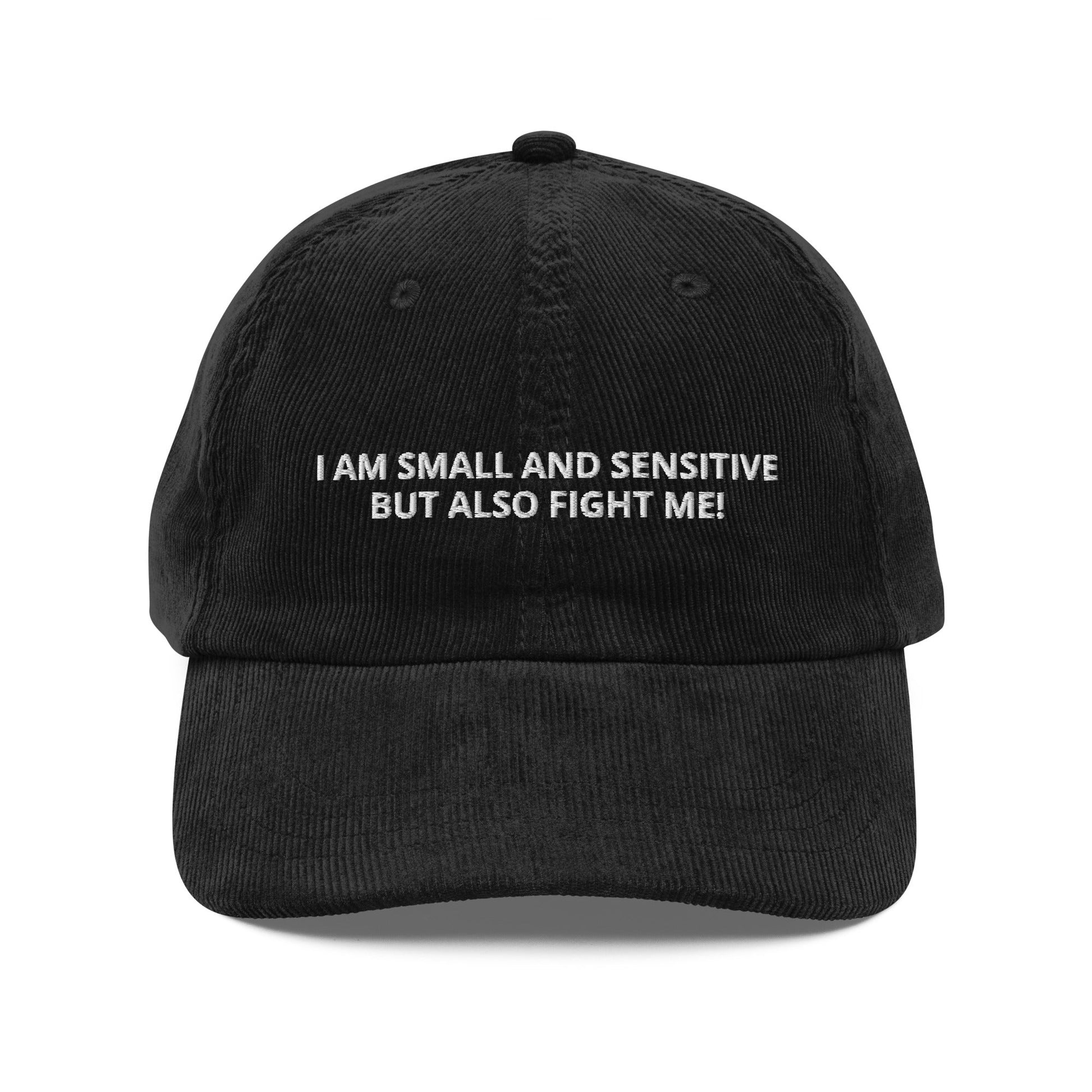 Humorous Sensitive Vintage Corduroy Cap - KILLER RETRO