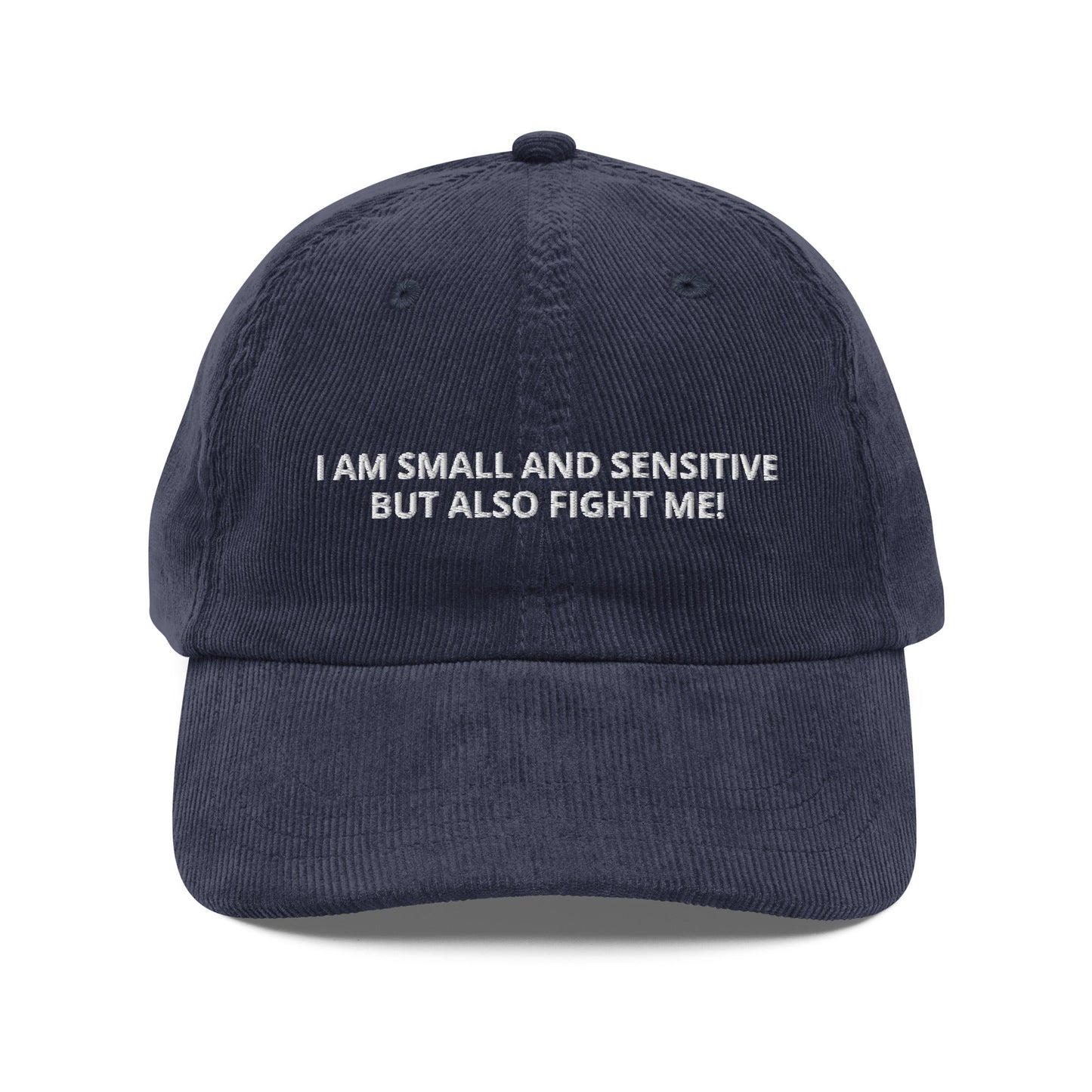 Humorous Sensitive Vintage Corduroy Cap - KILLER RETRO