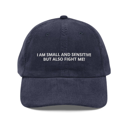 Humorous Sensitive Vintage Corduroy Cap - KILLER RETRO