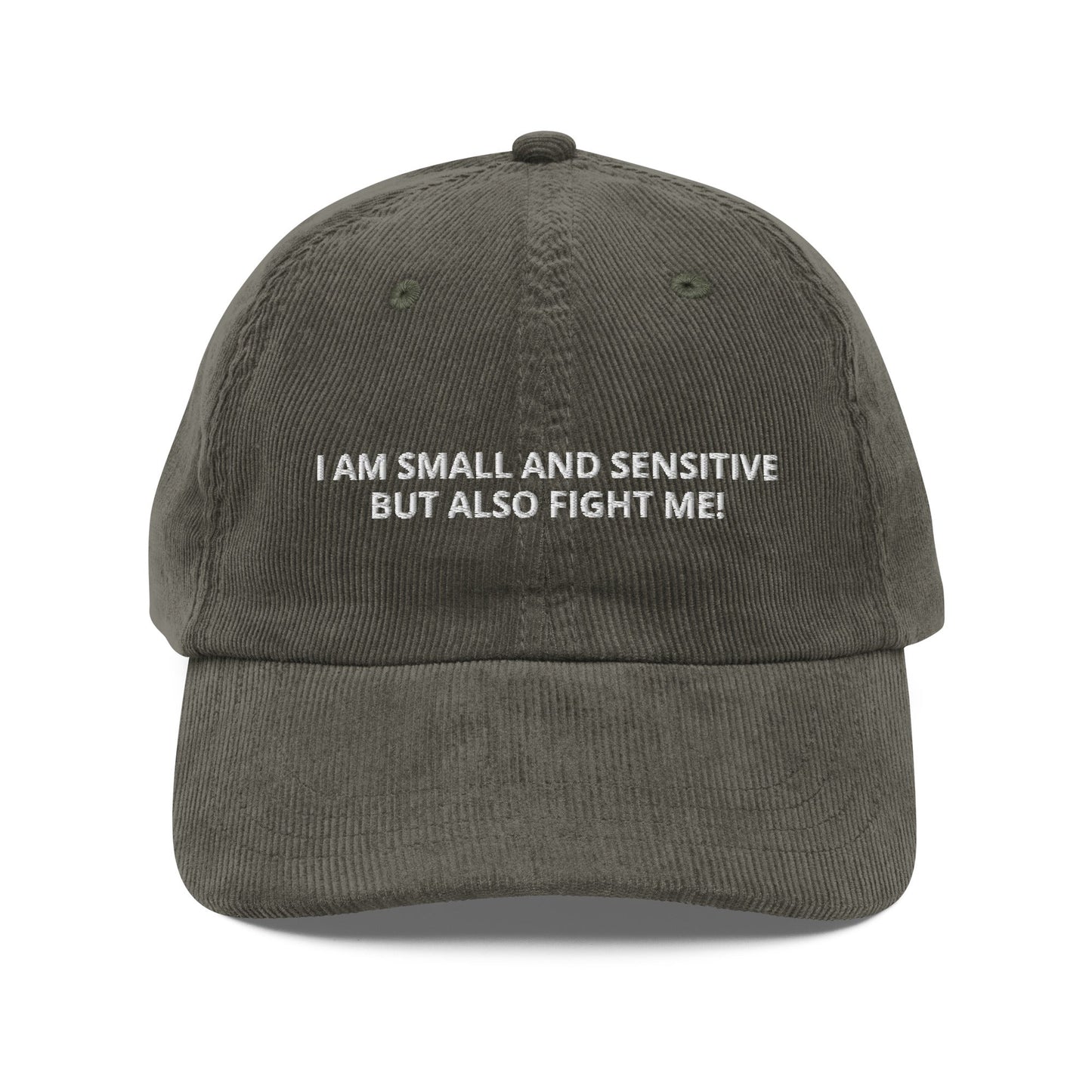 Humorous Sensitive Vintage Corduroy Cap - KILLER RETRO