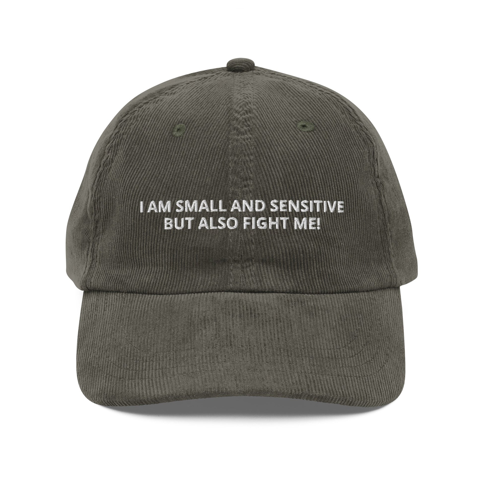 Humorous Sensitive Vintage Corduroy Cap - KILLER RETRO