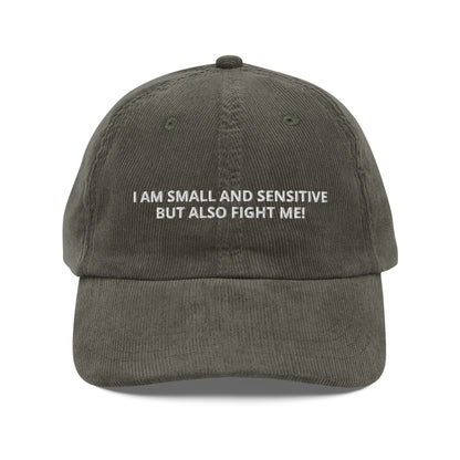 Humorous Sensitive Vintage Corduroy Cap - KILLER RETRO