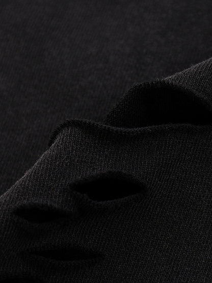 Snow Washed Raw-Hem Cowboy T-Shirt