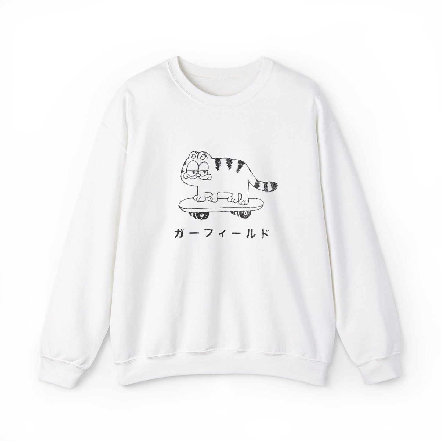 Japanese Skater Garf Vintage Sweatshirt - KILLER RETRO