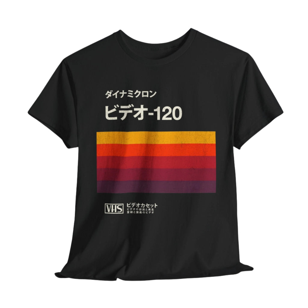 Japanese VHS Tape Retro 80's 90's Tee - KILLER RETRO
