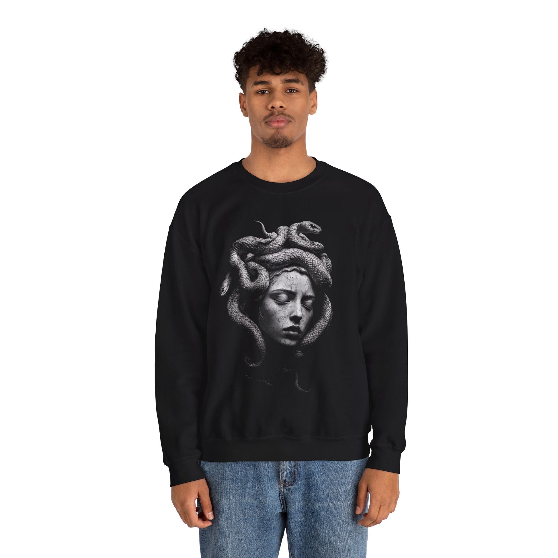 Medusa Vintage Graphic Sweatshirt. - KILLER RETRO