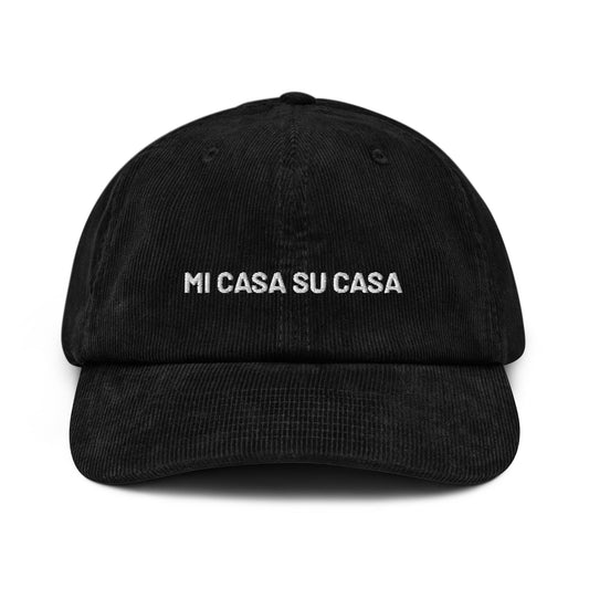 MI Casa Su Casa Embroidered Corduroy hat - KILLER RETRO