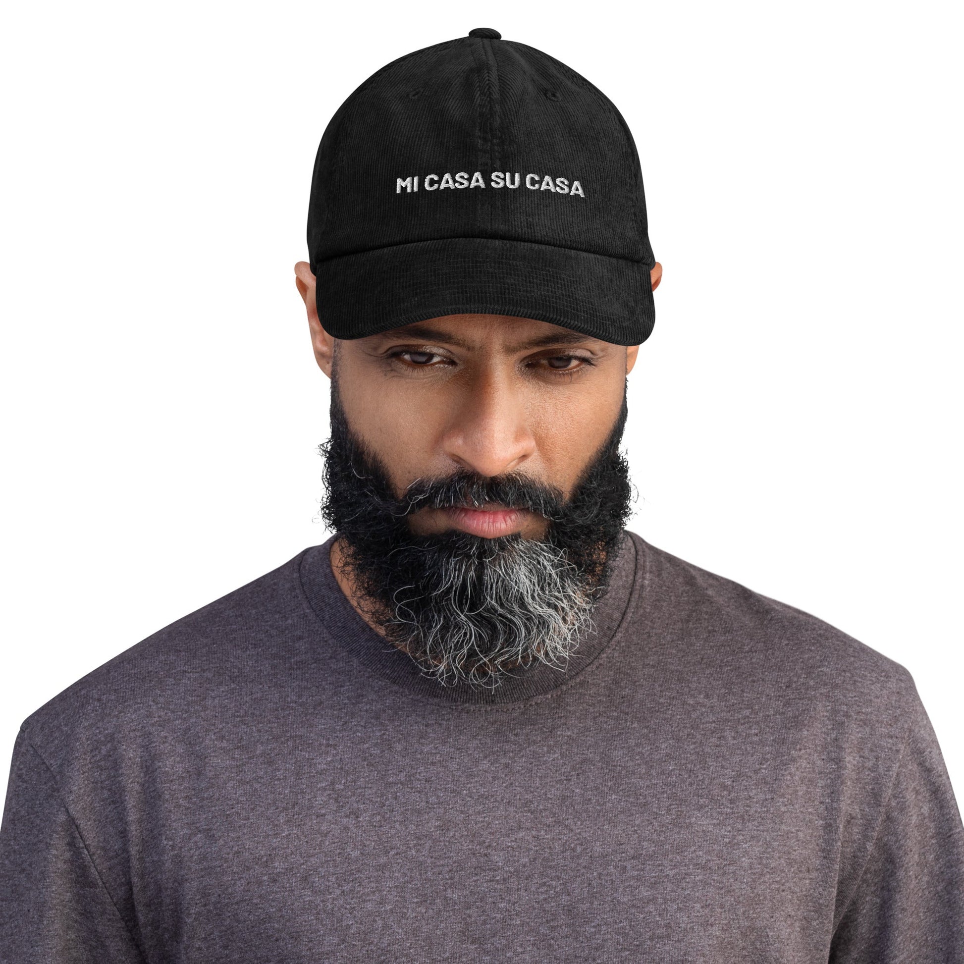 MI Casa Su Casa Embroidered Corduroy hat - KILLER RETRO