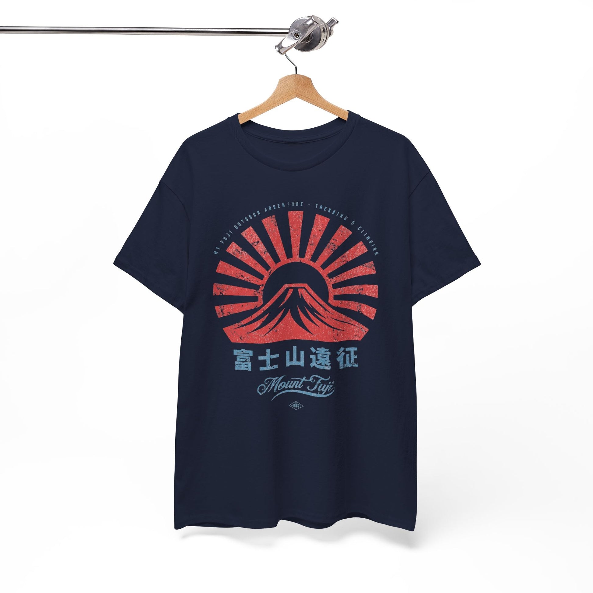 Mt Fuji Vintage Faded Graphic Tee - KILLER RETRO