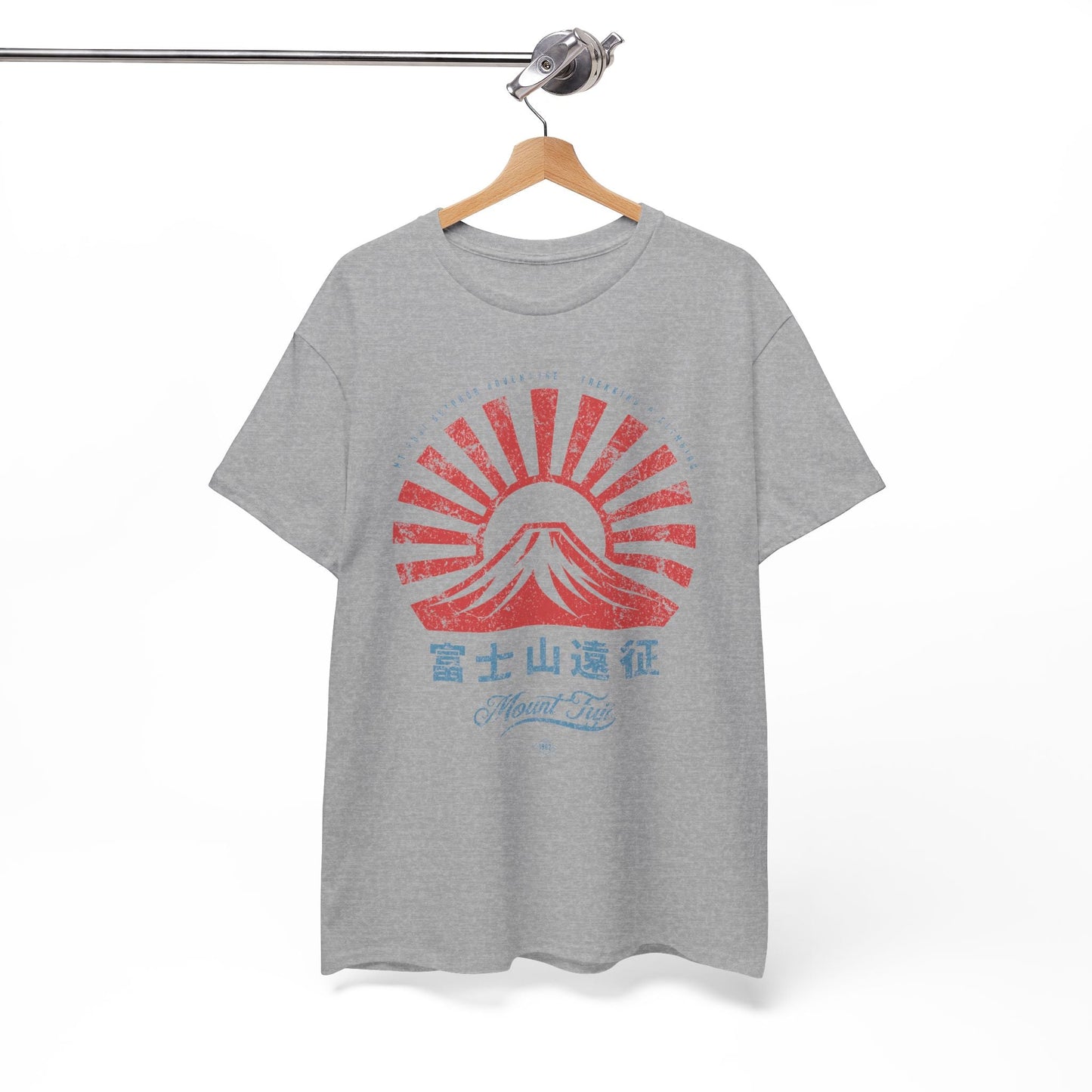 Mt Fuji Vintage Faded Graphic Tee - KILLER RETRO