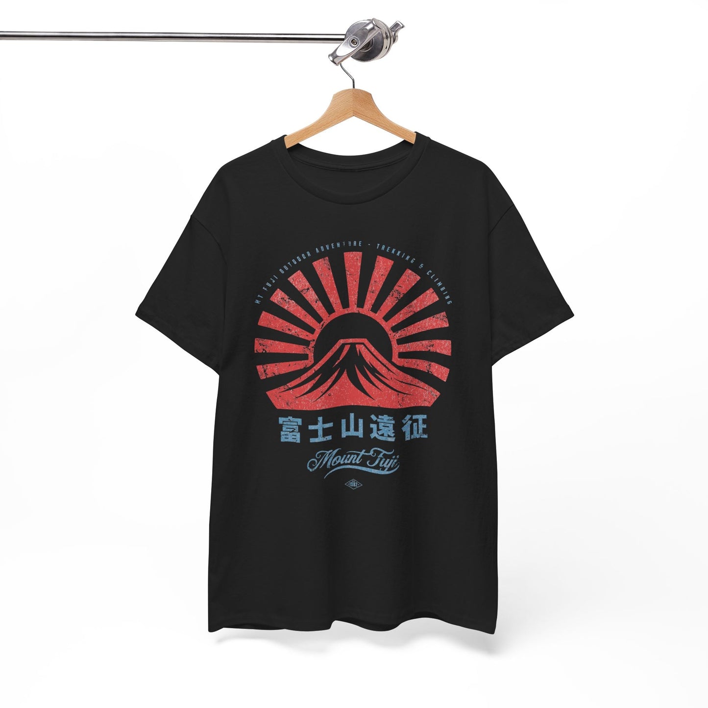 Mt Fuji Vintage Faded Graphic Tee - KILLER RETRO
