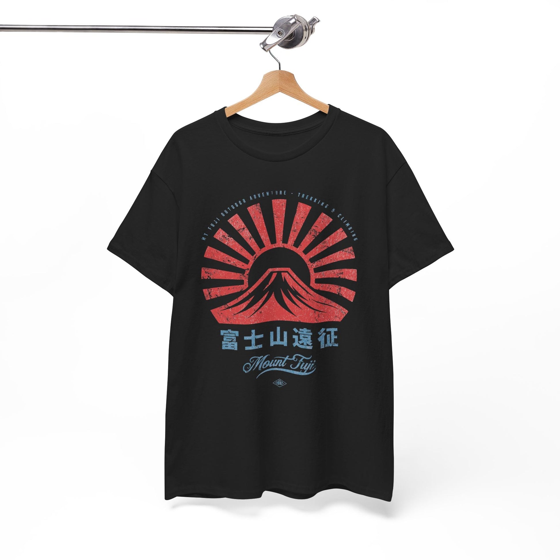 Mt Fuji Vintage Faded Graphic Tee - KILLER RETRO