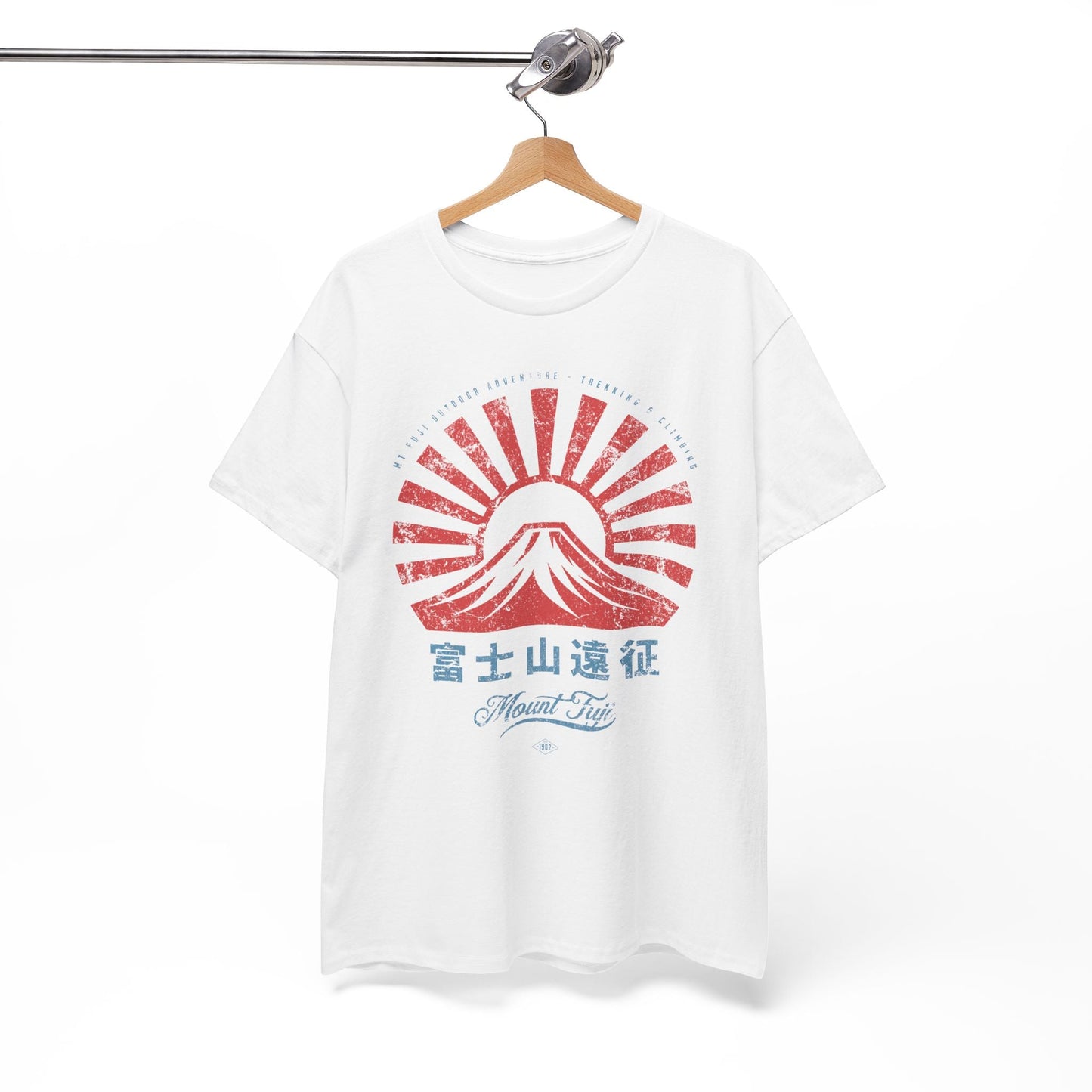 Mt Fuji Vintage Faded Graphic Tee - KILLER RETRO